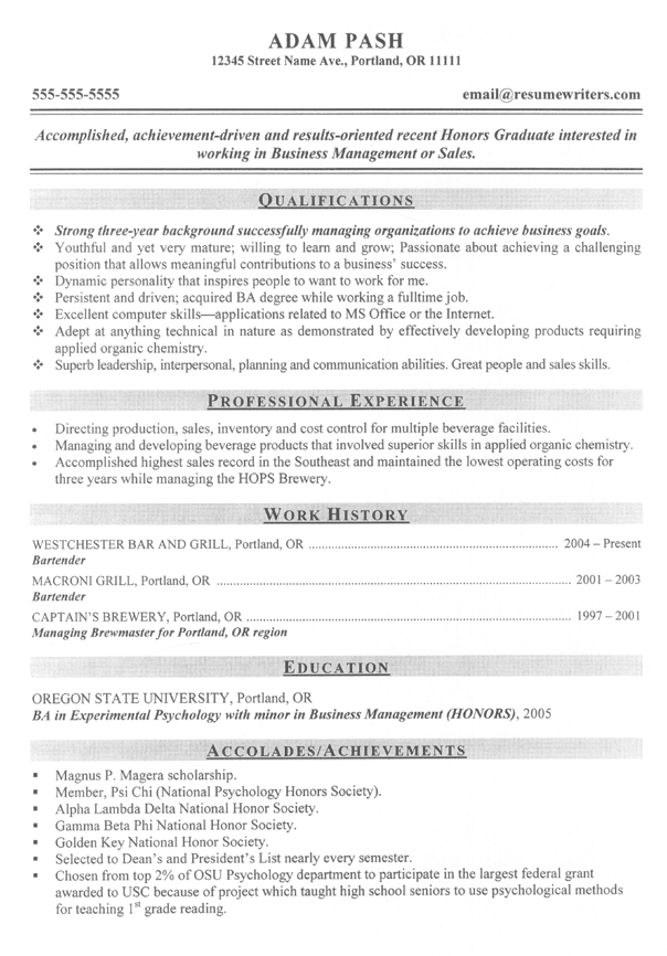 college resume example free sample college resumes