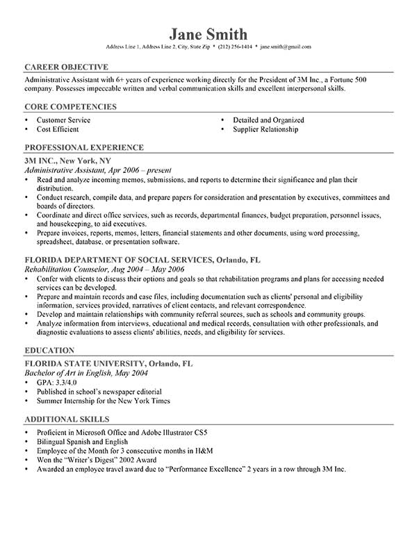 80 free professional resume examples by industry resumegenius