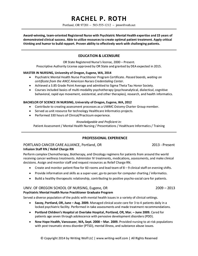 registered nurse resume writing wolf resume writer