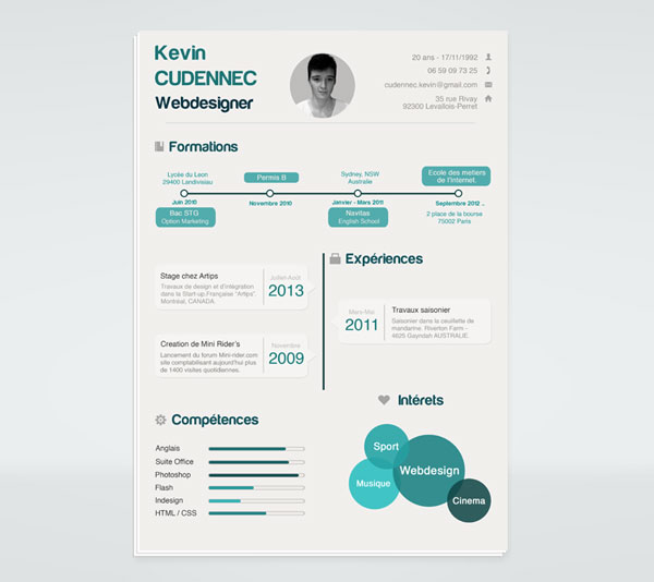 20 best free resume cv templates in ai indesign psd formats