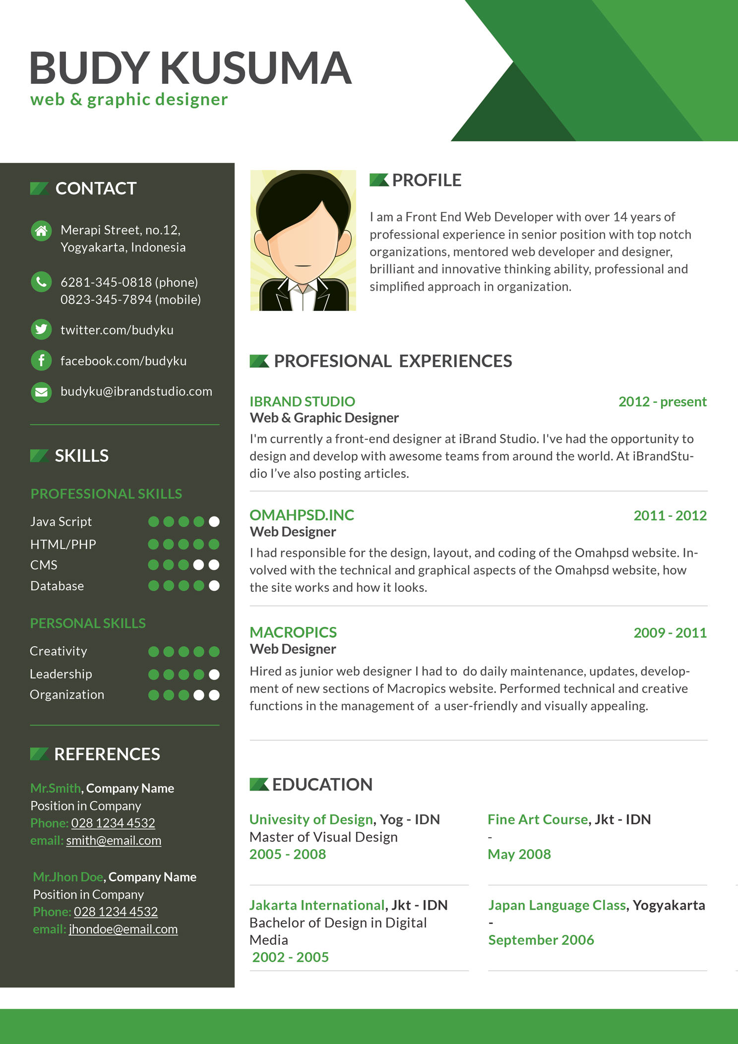 40 resume template designs freecreatives