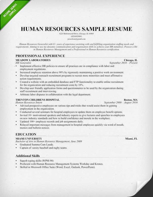 chronological resume samples writing guide rg