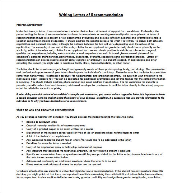 writing letter recommendation student canre klonec co