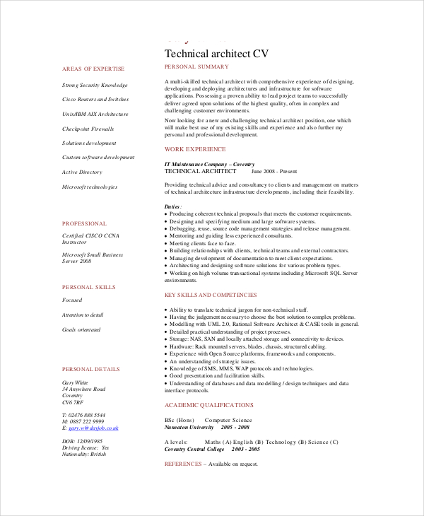 architecture resume template april onthemarch co