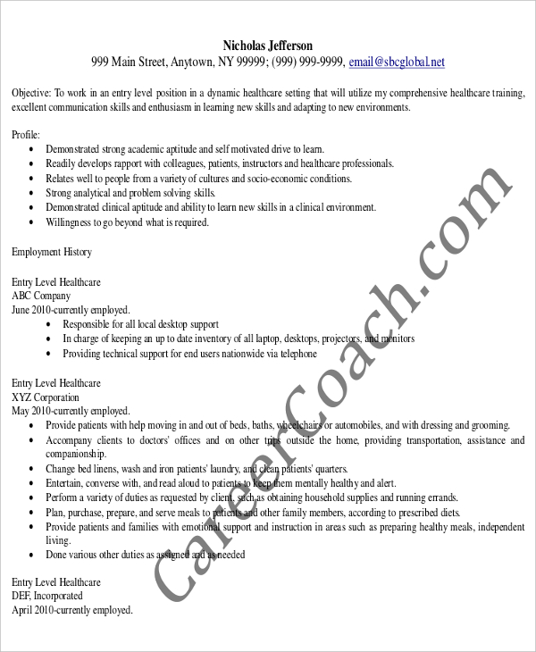 entry level administrative assistant resume 7 free pdf documents