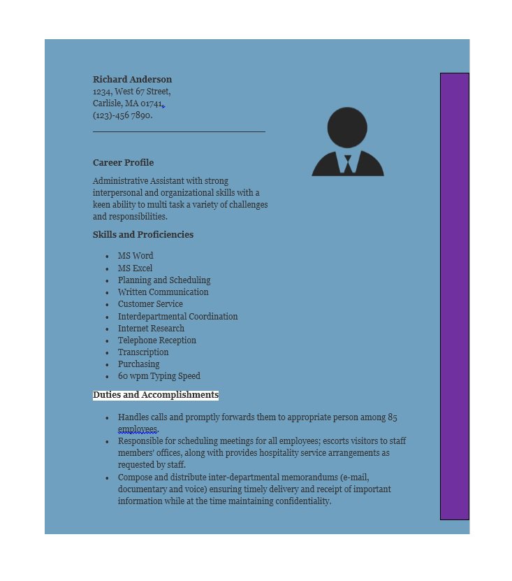 20 free administrative assistant resume samples template lab