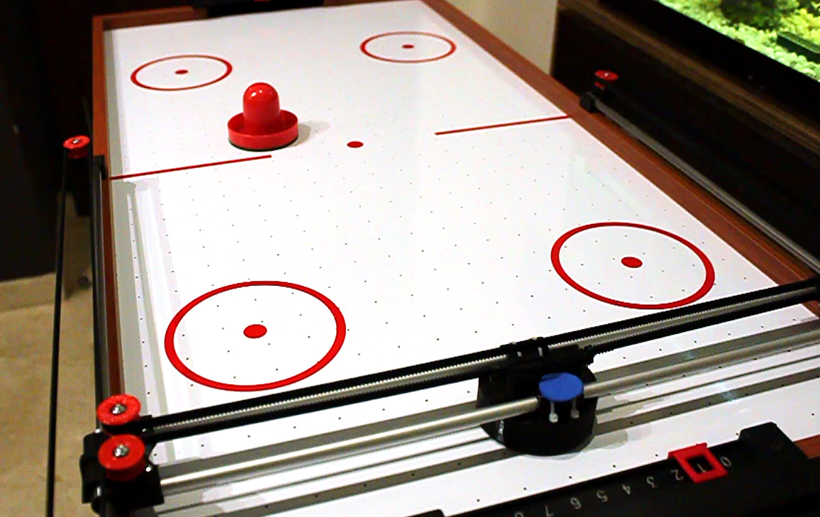 air hockey robot evo
