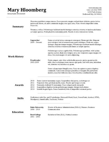 54 basic resume templates hloom sample resume template