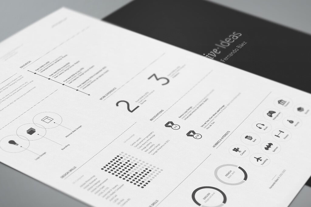 the best cv resume templates 50 examples weboy design