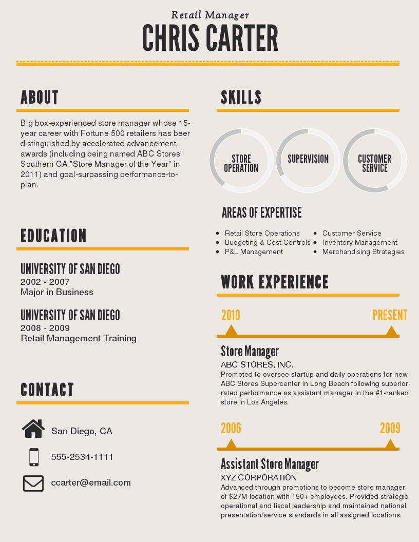 best resume design templates