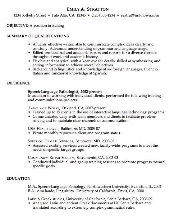 example of a great resume resume templates