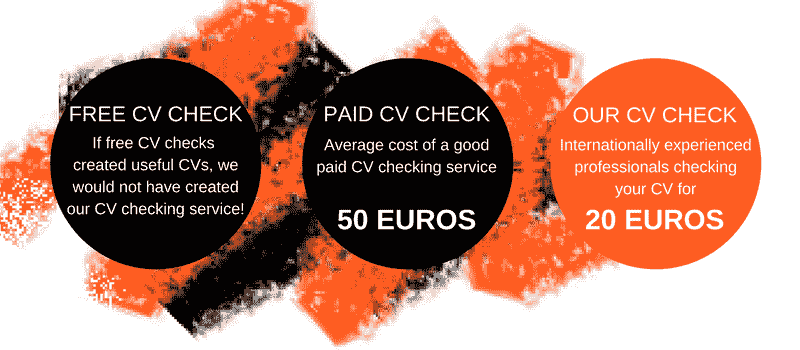 cv check online service get your resume corrected by professionals