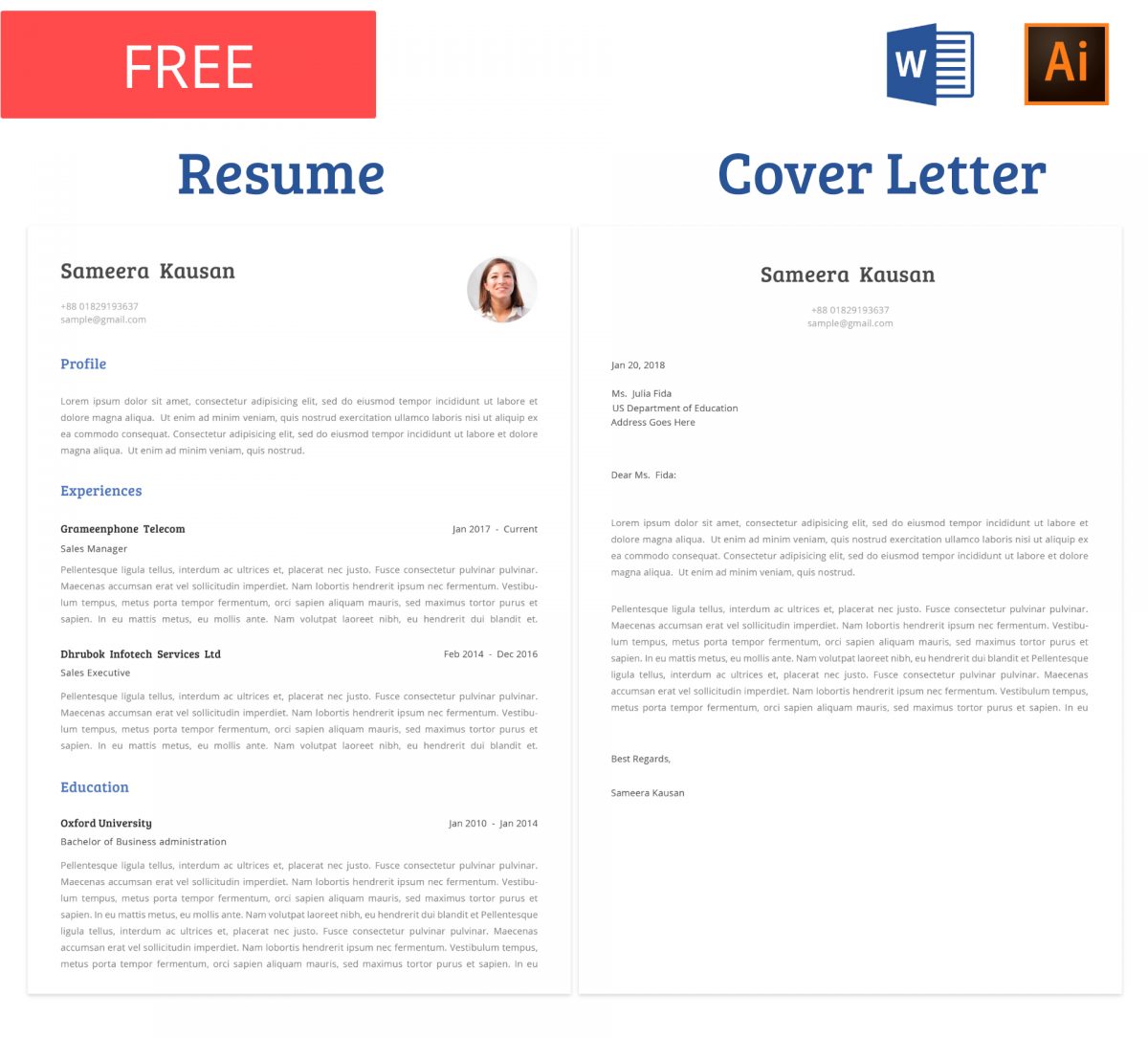 75 best free resume templates for 2018 updated