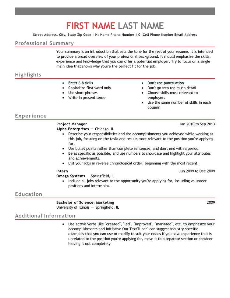 free resume template microsoft word executive bw free resumes