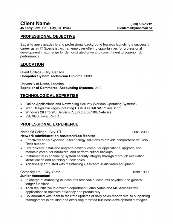 entry level accounting resume objective free resume templates 2018