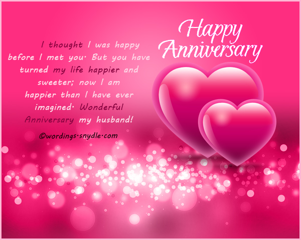 wedding anniversary messages for