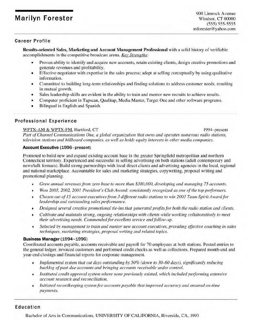 resume format of accounts executive april onthemarch co