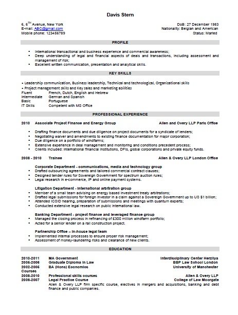 best resume formats and examples