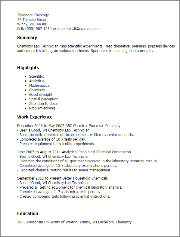 analytical chemist cover letter selo l ink co