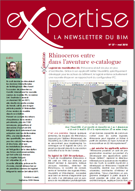 expertise magazine la newsletter du bim visualarq blog