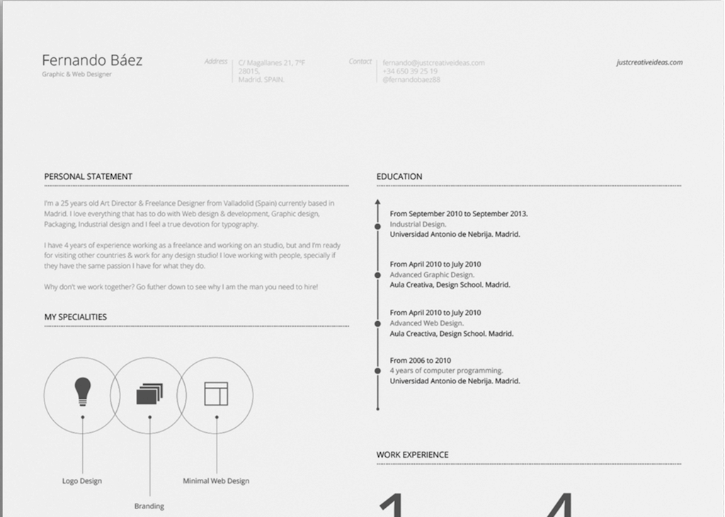 best free resume templates in psd and ai in 2018 colorlib
